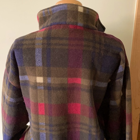 Vintage Nautica Fleece Pullover, Size L - Picture 10 of 11